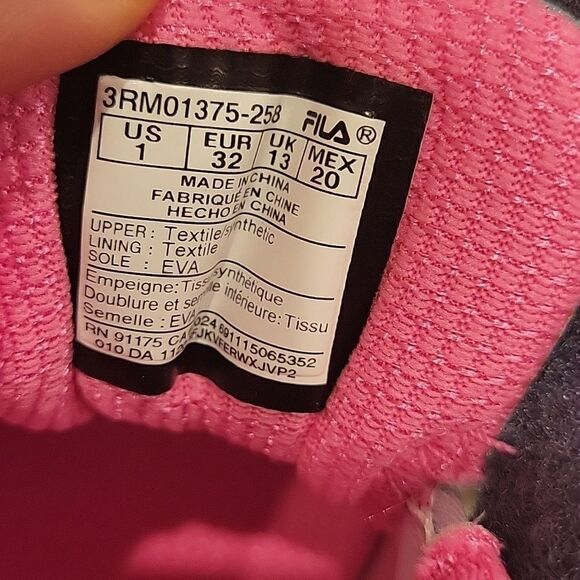 𝅺FILA Panorama 7 TN Strap,size 11 kids - Picture 4 of 4